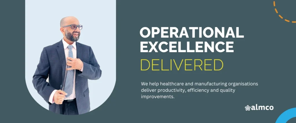 Abdul Ghani introducing Almco as specialists in operational excellence