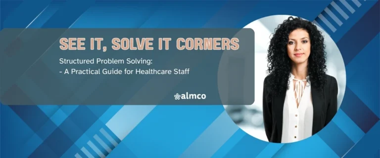 A manager using see it, solve it problem solving